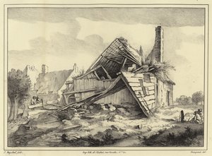 台無しにされた建物 作： Jacob van Ruisdael